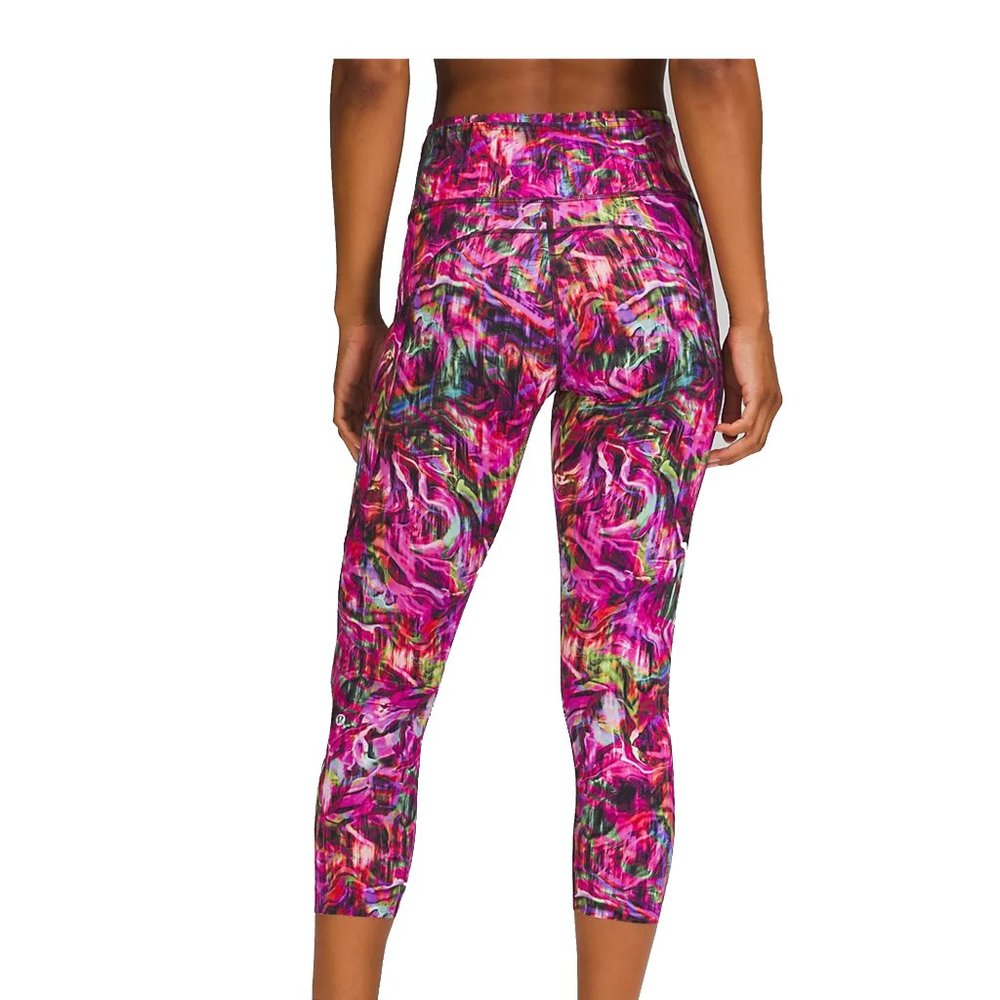 Lululemon Fast and Free High-Rise Crop 23" Non-Reflective - Picture 6 of 8